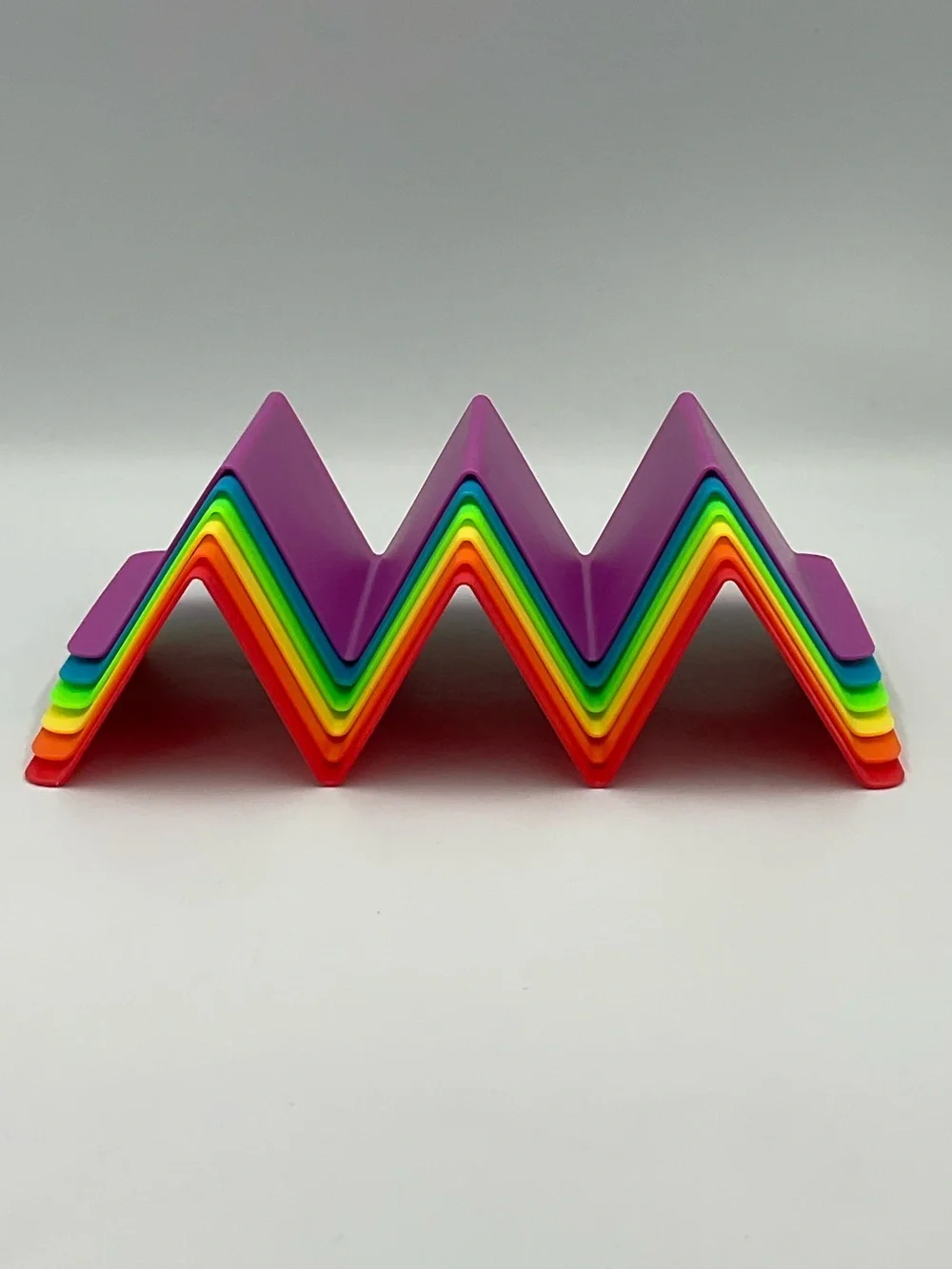 Aichoof Rainbow Color Taco Holders - Set of 6